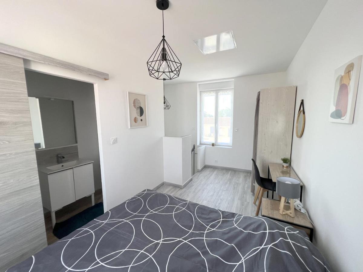180B - Duplex T2 Tout Confort - Wifi Netflix Le Gond-Pontouvre Exterior foto